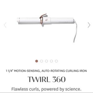 T3 Twirl 360 1 1/4 auto rotating curling iron